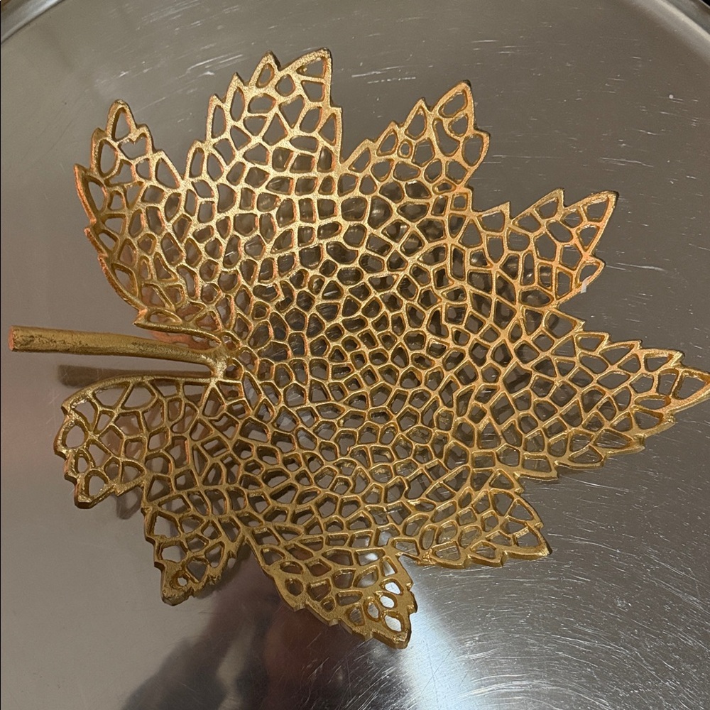 Gold Leaf Decorative Accent